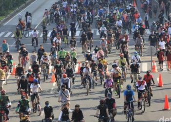 Cegah Penumpukan Orang, 32 Kawasan Ini Disulap Jadi Area Car Free Day