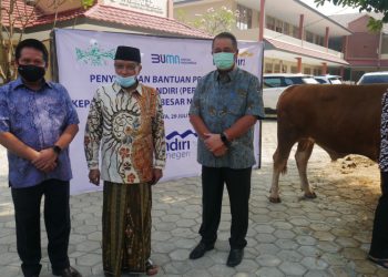 Penyerahan Sapi Kurban Mandiri