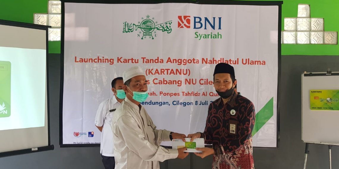 BNI Syariah Hadirkan Kartu Debit Co-Branding Kartu Tanda Anggota NU Cilegon