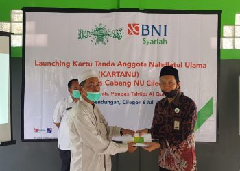 BNI Syariah Hadirkan Kartu Debit Co-Branding Kartu Tanda Anggota NU Cilegon