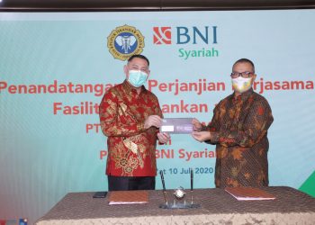 BNI Syariah Gandeng PT Pupuk Iskandar Muda Terkait Penyediaan Fasilitas Perbankan