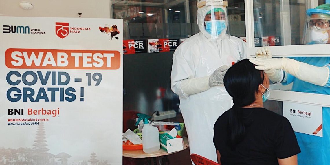 BNI Lanjutkan Swab Test Gratis Hingga ke Denpasar dan Bandung
