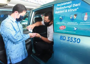 Penerapan Protokol Kesehatan Armada Bluebird