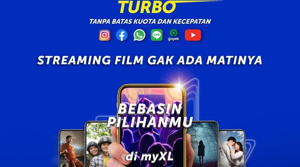 Fitur Baru “XTRA UNLIMITED TURBO” Bebaskan Pelanggan XL Prabayar Akses ke Aplikasi Film Favoritnya