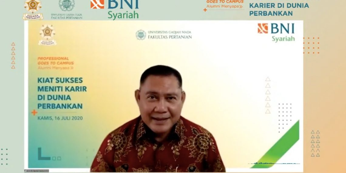 BNI Syariah Gelar Public Lecture Virtual dengan Kagama Pertanian