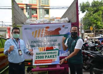 RNI Salurkan 2.500 Paket Sembako Bantuan Penanggulangan Covid-19