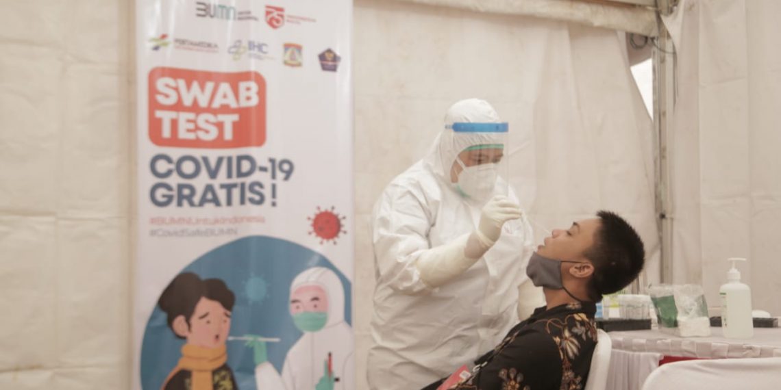 BNI Lanjutkan 30.000 Swab Test di Pulau Kalimantan