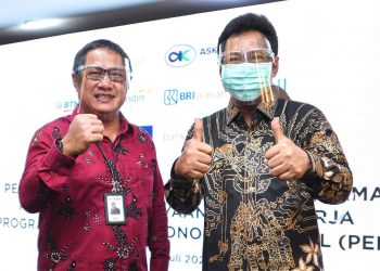 Dukung PEN, BTN Syariah Gandeng Jamkrindo Syariah