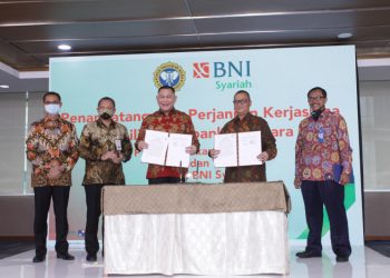 Kerjasama BNI Syariah dengan PT Pupuk Iskandar