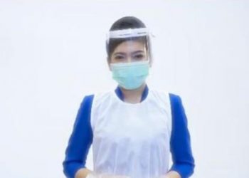 Begini Tampilan Awak Kabin Garuda di Masa Pandemi