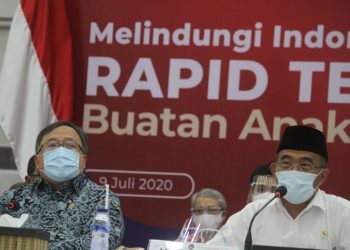Pemerintah Luncurkan Tes Cepat COVID-19 Buatan Dalam Negeri