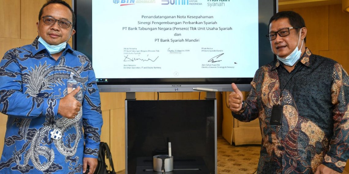 Sinergi BTN Syariah dan Mandiri Syariah
