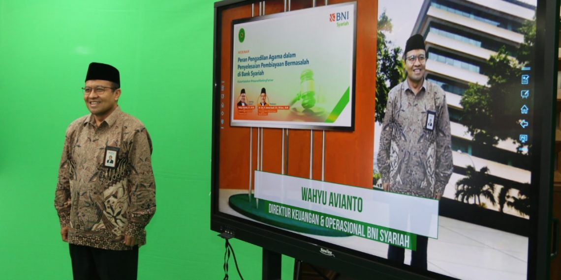 Gelar Webinar dengan Kamar Agama MA, BNI Syariah Percepat Penyelesaian Pembiayaan Bermasalah Melalui Jalur Litigasi