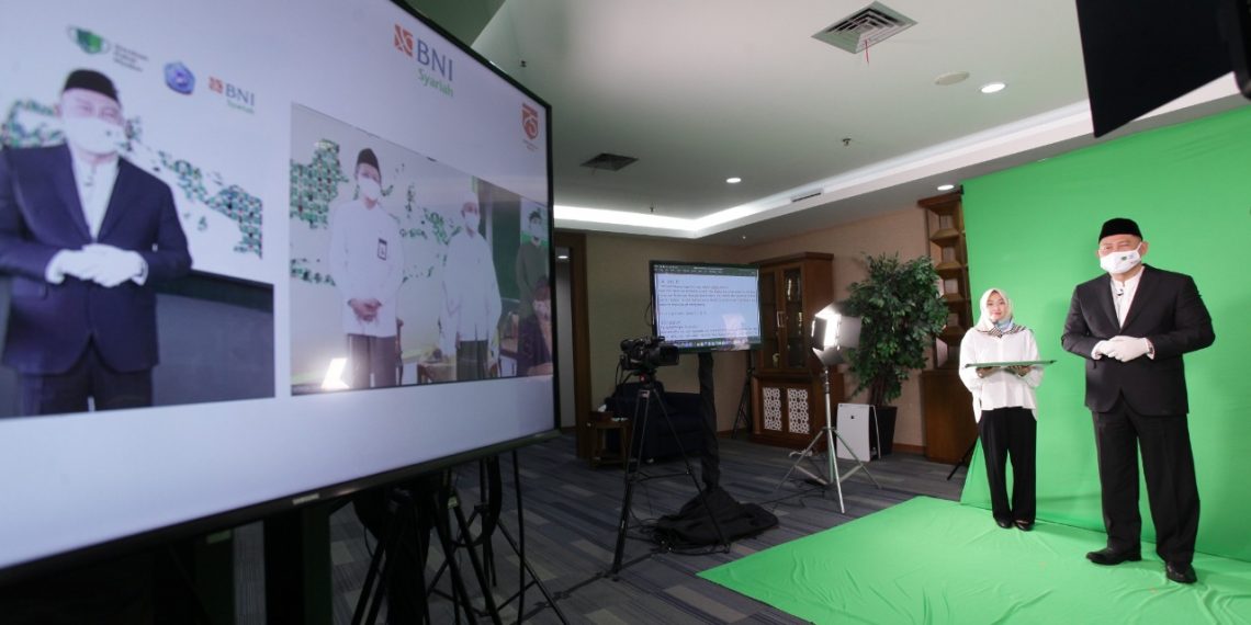 Sinergi Hasanah BNI Syariah-GPM Untuk Pesantren Cegah COVID-19 “Lindungi Kamu dan Aku”