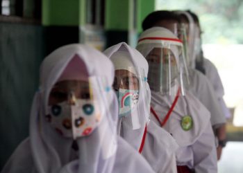 Belajar Tatap Muka di SDN 06 Pekayon