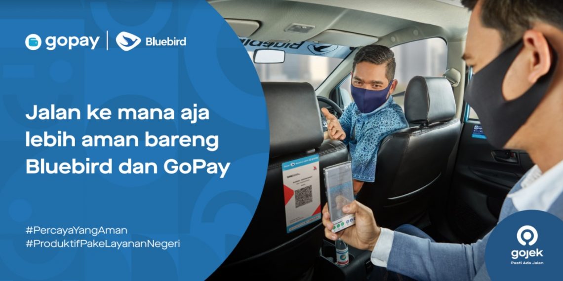 Naik Bluebird Makin Mudah dan Aman Pakai QRIS GoPay