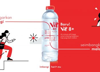 Kini Hadir VIT 8+, Air Minum dengan pH Tinggi