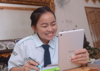 Samsung Smart Learning Class, Inspirasi Pembelajaran Jarak Jauh di SMA Plus Negeri 17 Palembang