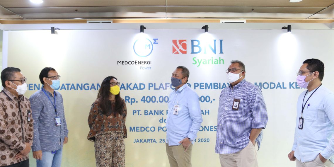 BNI Syariah Salurkan Pembiayaan Rp400 Miliar ke PT Medco Power Indonesia