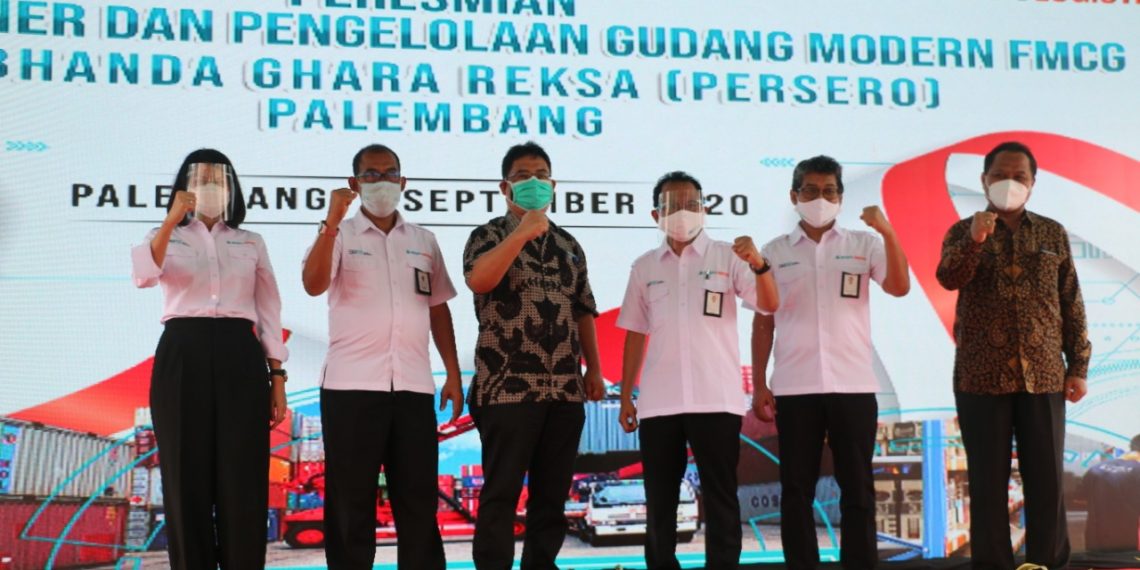 BGR Logistics Resmikan Depo Container dan Gudang Modern di Palembang