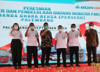 BGR Logistics Resmikan Depo Container dan Gudang Modern di Palembang