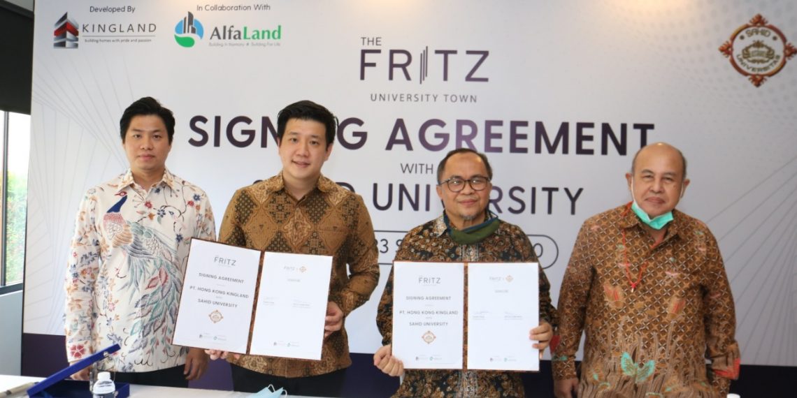 Gandeng Yayasan Sahid Jaya, Hong Kong Kingland Wujudkan Konsep “University Town”