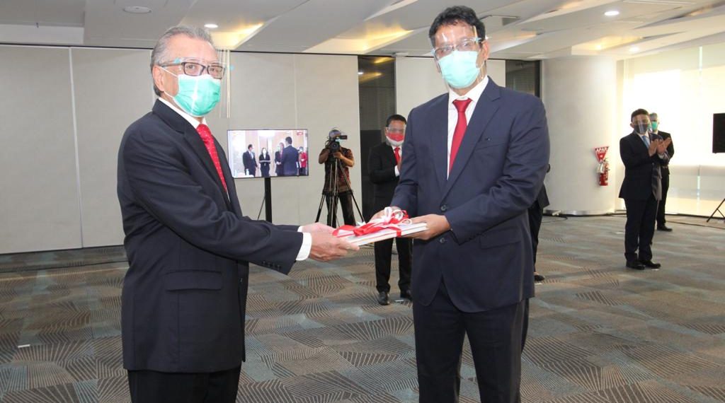 Sertijab Ketua Dewan Komisioner LPS