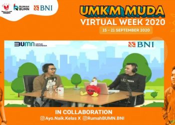 UMKM MUDA Virtual Week, BNI Perkenalkan Rumah BUMN untuk Milenial