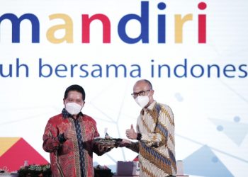 Tumpeng HUT Bank Mandiri