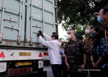 Indonesia Kirim 25 Kontainer Ekspor Non-migas ke AS dan Eropa