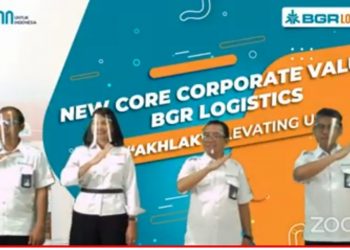 BGR Logistics Resmikan AKHLAK Sebagai New Corporate Values