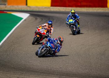 Pimpin Klasemen dan Podium Ganda di Aragon, Sejarah Baru Suzuki di MotoGP