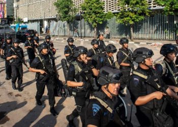 Antisipasi Demo Buruh Tolak UU Cipta Kerja, 9.236 Personel Gabungan Disiagakan