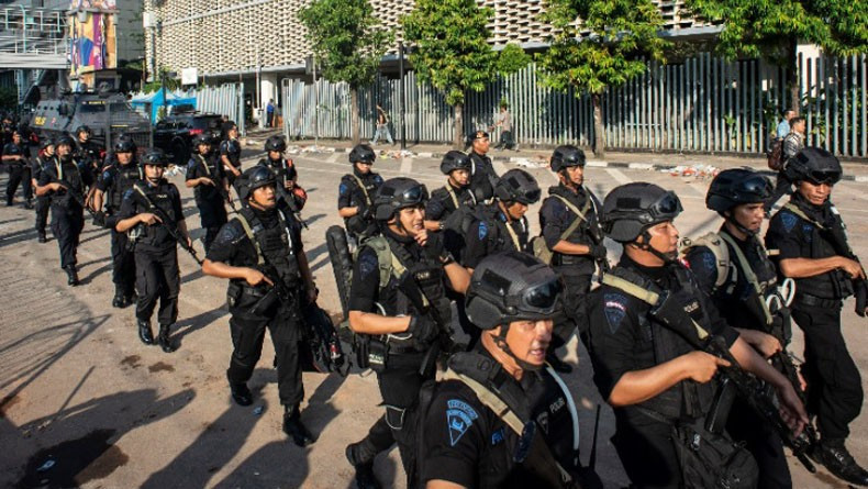 Antisipasi Demo Buruh Tolak UU Cipta Kerja, 9.236 Personel Gabungan Disiagakan