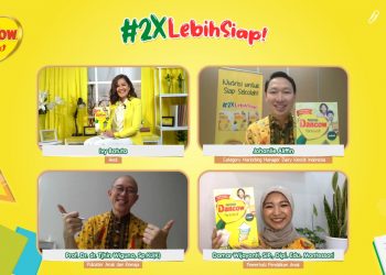 Hadapi Tantangan PJJ, Dancow Adakan Edukasi Orang Tua dan Anak