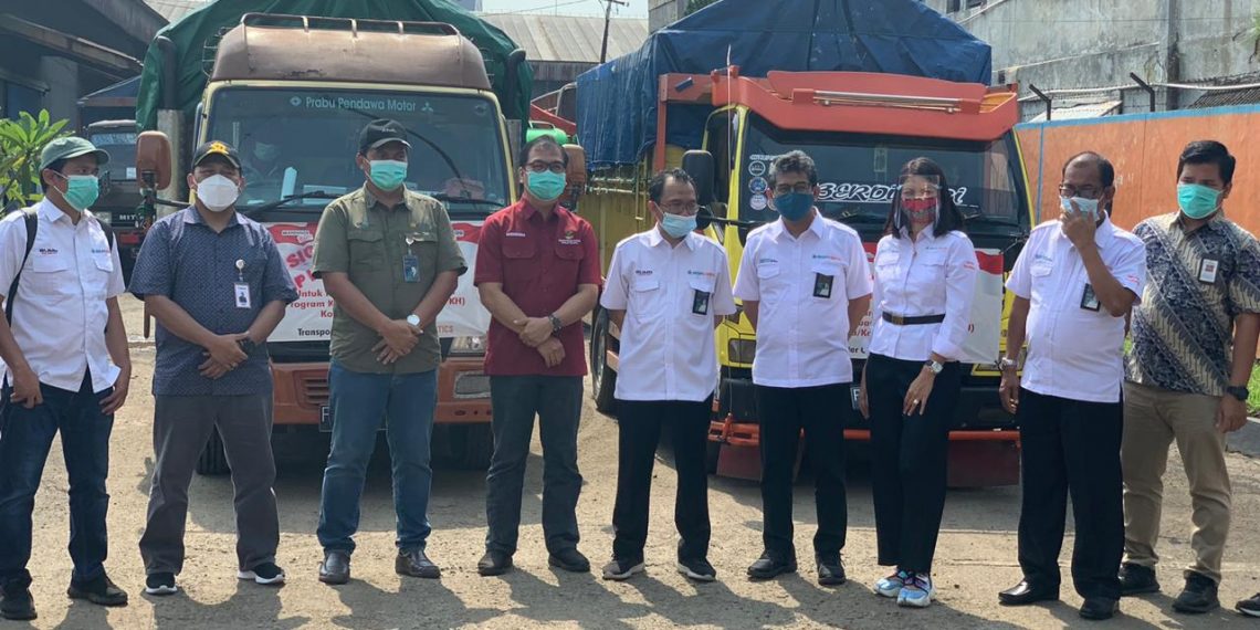 PT BGR Lepas Armada Terakhir Pendistribusian Bantuan Sosial Kemensos