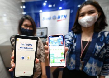 Nilai Transaksi Mobile Banking BTN Meningkat 44 Persen
