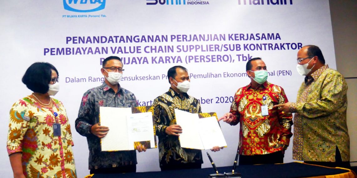Sinergi Bank Mandiri dan WIKA Kembangkan UKM