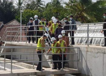 Proyek Sistem Penyediaan Air Minum Bandar Lampung Rp 1,2 Triliun Diresmikan