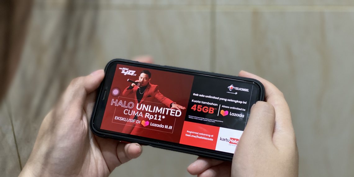 Paket Halo Unlimited Bebas Akses ke Lazada: Ada Bonus Kuota, Diskon, dan Voucher