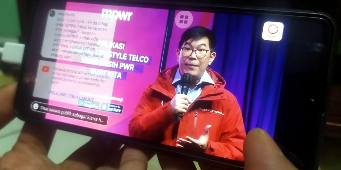 Peluncuran MPWR Aplikasi Digital Lifestyle Telco