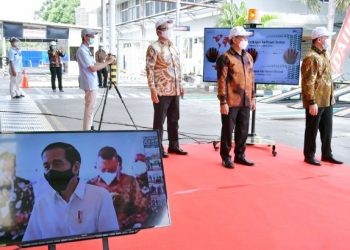 Mendag Lepas Ekspor Skala Besar ke Berbagai Negara, Presiden: Kita Jangan Cepat Puas