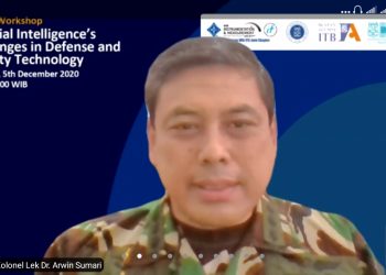 Perwira TNI AU Paparkan 14 Implementasi AI di Bidang Pertahanan