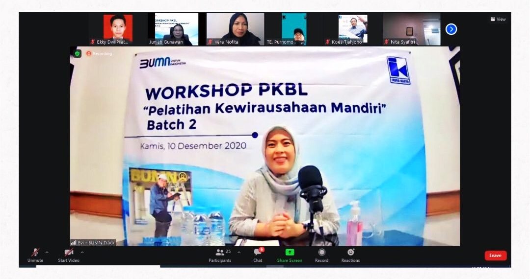 Pelatihan Kewirausahaan Mandiri II: PT Indra Karya Ingin Cetak Banyak UMKM Baru