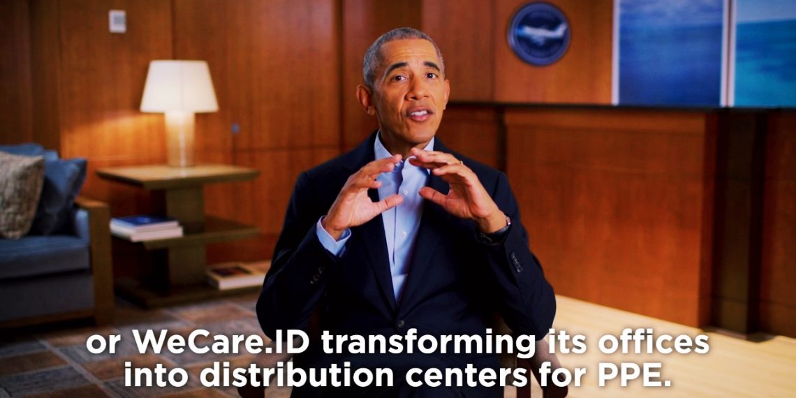 Barack Obama Apresiasi Startup Indonesia WeCare.id dalam Melawan Covid-19