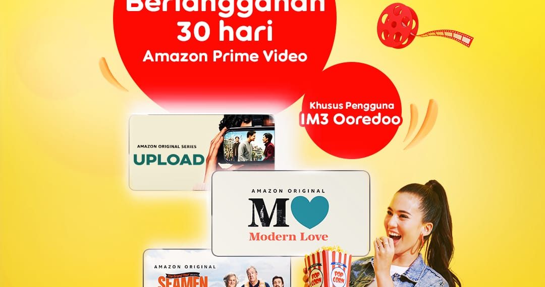 IM3 Ooredoo Hadirkan Langganan Amazon Prime Video Gratis Selama 30 Hari