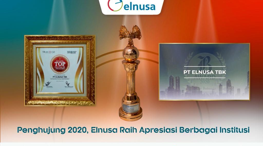 Elnusa Tutup Tahun 2020 dengan Tiga Penghargaan