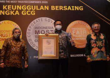 Sabet Penghargaan Corporate Governance Perception Index (CGPI)