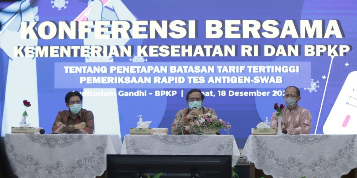 Kemenkes dan BPKP Tetapkan Harga Rapid Test Antigen Swab: Pulau Jawa Rp 250 Ribu, Luar Jawa Rp 275 Ribu