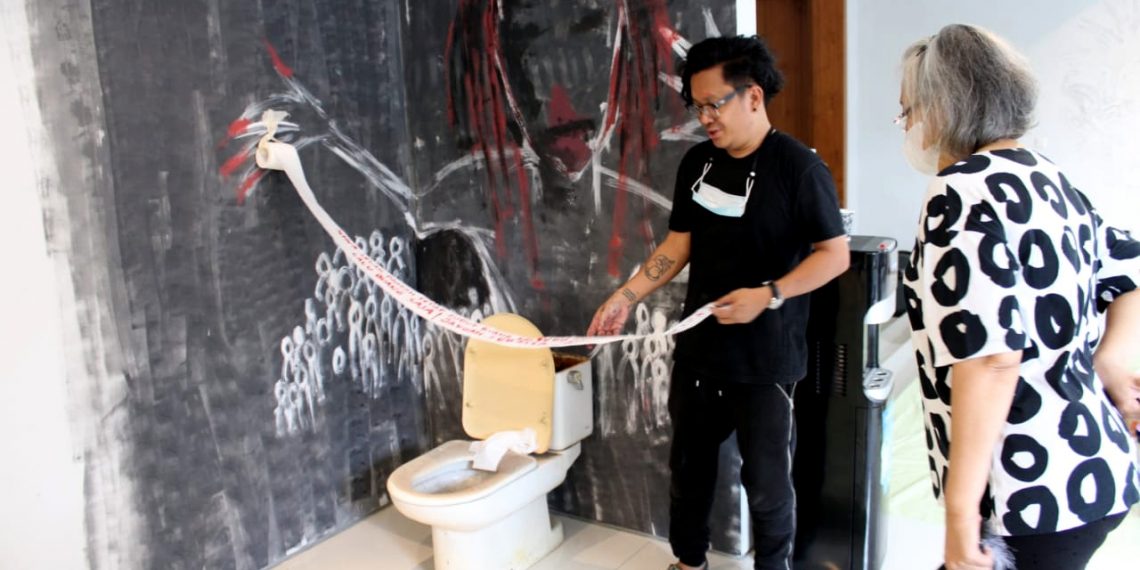 Paviliun Sembilan Gelar ART MOVEMENT “Wall of Hope”